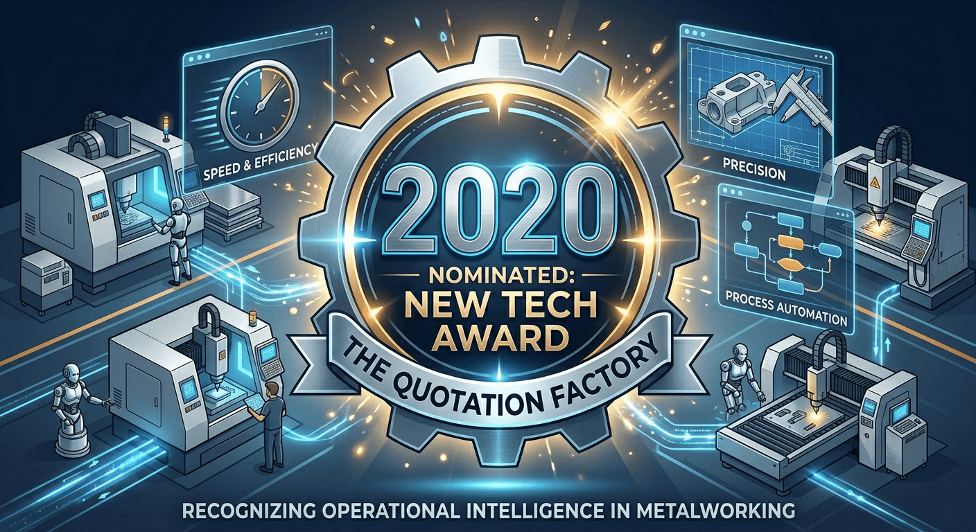 A Quotation Factory está indicada ao NEW TECH AWARD 2020