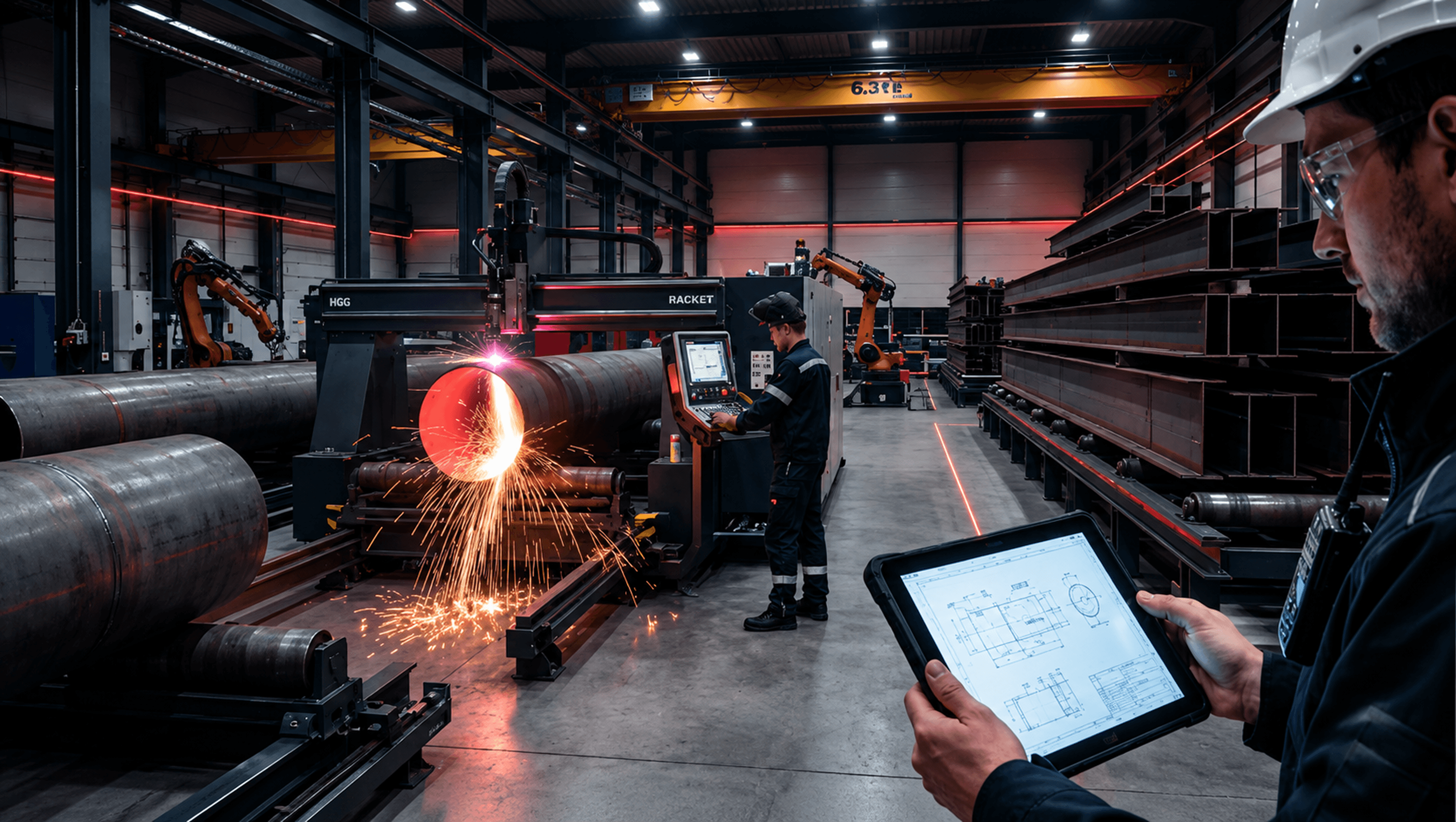 Quotation Factory detecting cut features on structural steel assembly