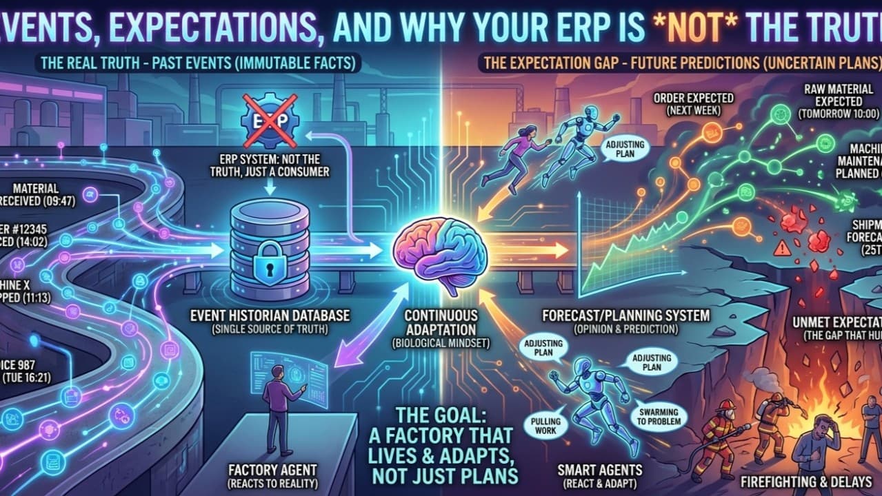 Events, Expectations, and Why Your ERP Is Not the Truth