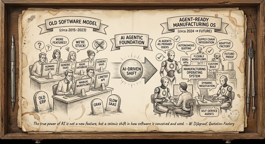 Waarom AI voor Quotation Factory geen feature is maar een nieuw fundament