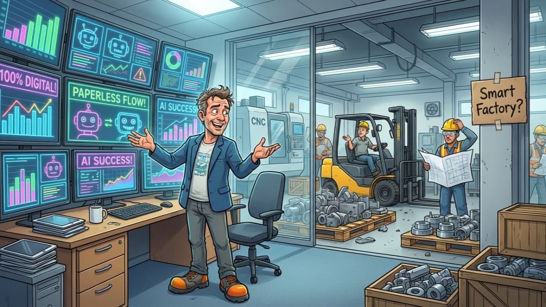 Fábrica Inteligente ≠ Mais Apps: O Que 2025 Me Ensinou