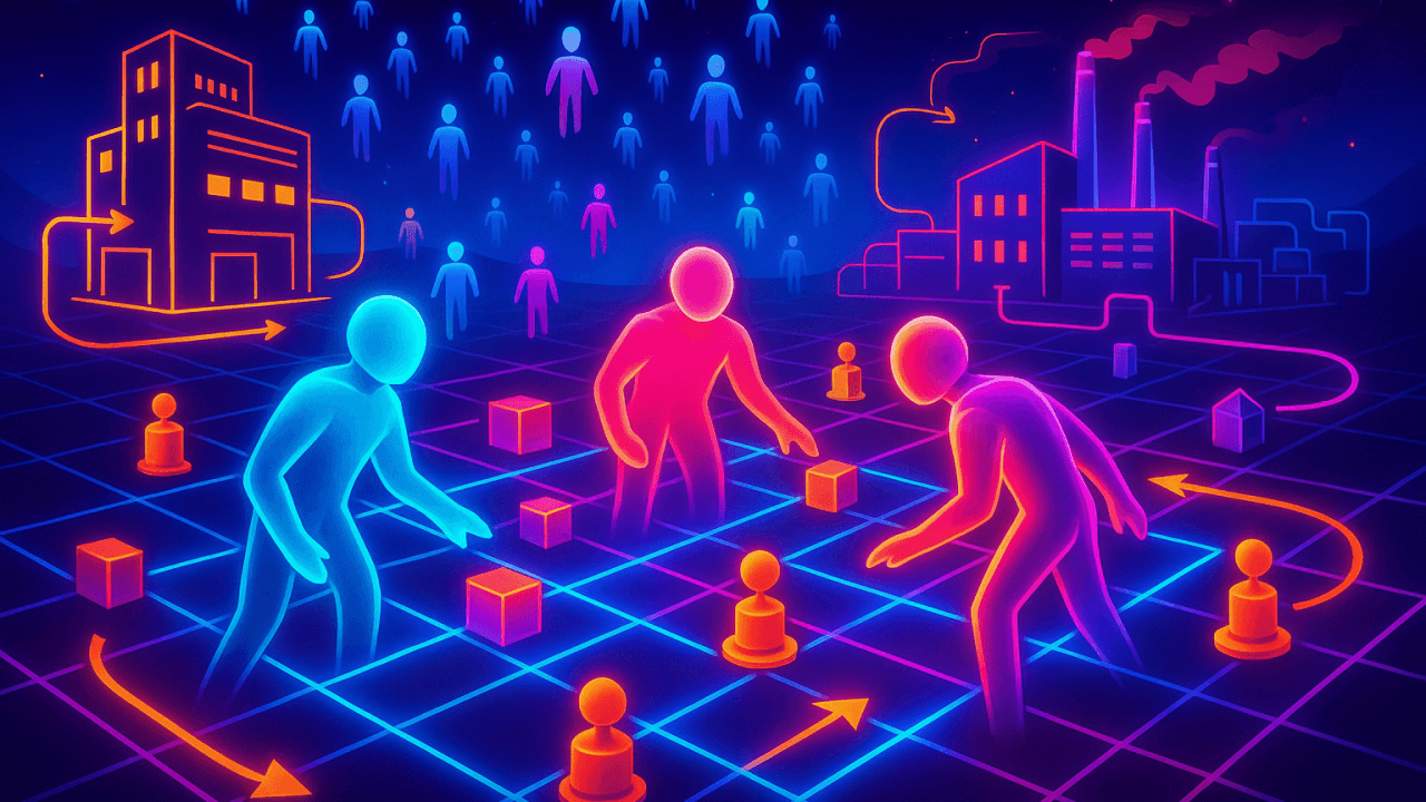 A Cadeia de Suprimentos Não é um Processo. É um Jogo de Estratégia.