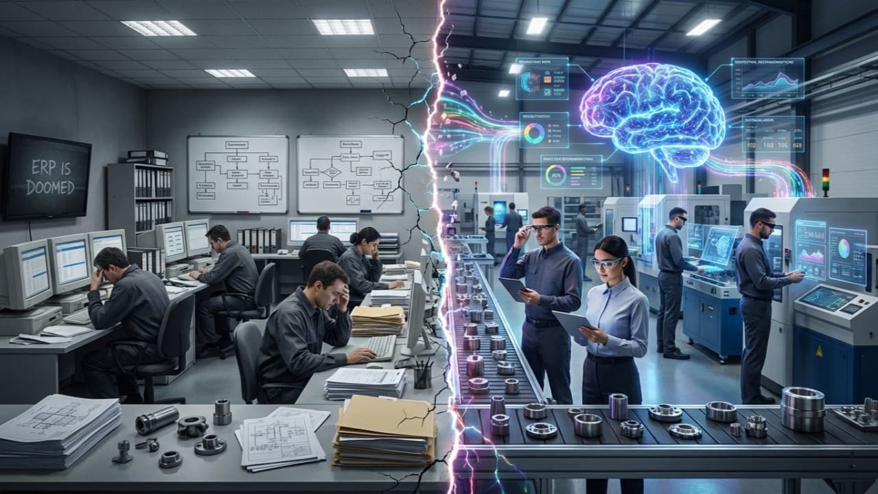 ERP Is Doomed – Especially in High-Mix, Low-Volume Manufacturing
