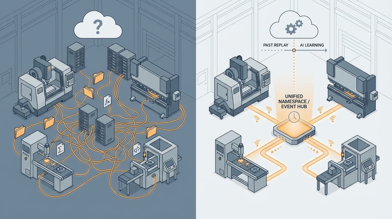 From Scripts to Signals: Why High-Mix, Low-Volume Factories Need Event-Driven Thinking